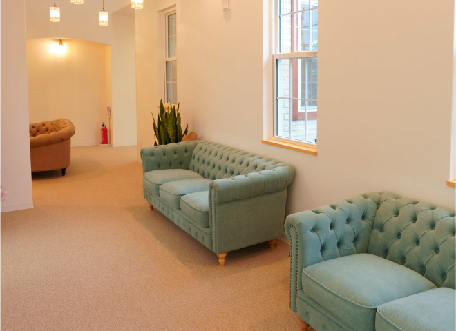 段差の少ない院内