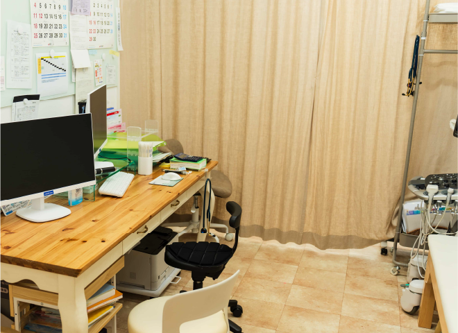 個室空間:診察室