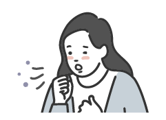 咳をするアイコン